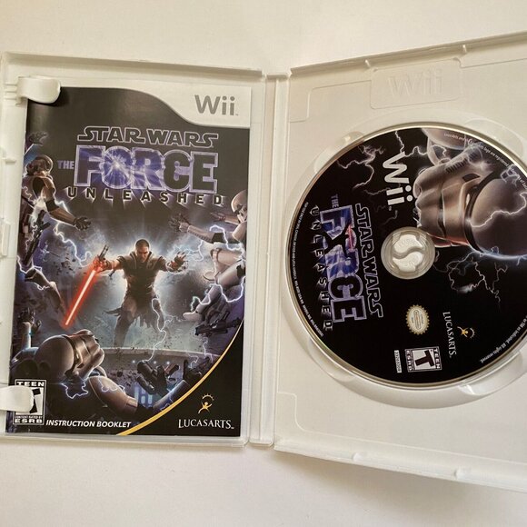 Star Wars The Force Unleashed Nintendo Wii 2008 CIB - Picture 4 of 4